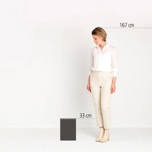 Brabantia Waste paper bin, 15 litre - Brilliant Steel