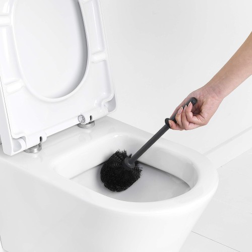 Brabantia Renew Toilet brush and holder - Brilliant Steel