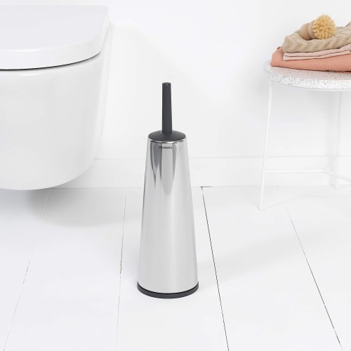 Brabantia Renew Toilet brush and holder - Brilliant Steel