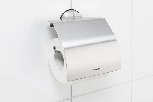Brabantia Profile Toilet roll holder - Matt Steel