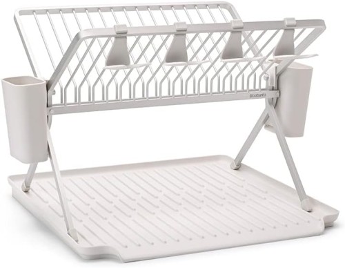 Brabantia Foldable dish rack large - Light Grey