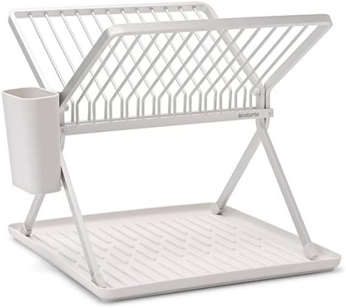 Brabantia Foldable dish rack - Light Grey