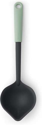 Brabantia Soup Ladle plus Scraper - Jade Green