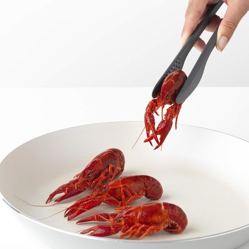 Brabantia Kitchen Tongs plus Tweezers - Granite Grey