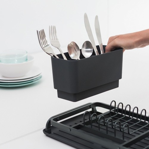Brabantia Compact dish drying rack - Dark Grey