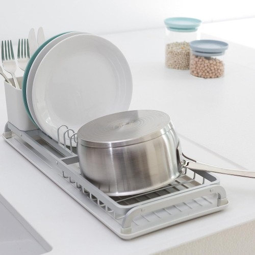 Brabantia Compact dish drying rack - Light Grey