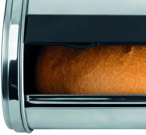 Brabantia Roll top bread bin, medium - Brilliant Steel
