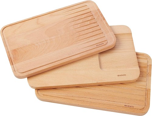 Brabantia Set of 3 Wooden Chopping Boards