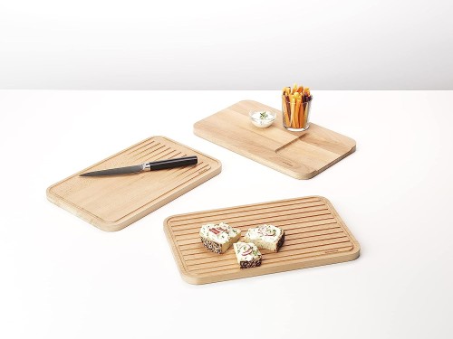 Brabantia Set of 3 Wooden Chopping Boards