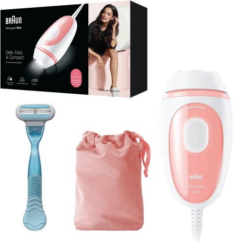 Braun Silk-expert Mini IPL - SensoAdapt technology, 3 levels of intensity