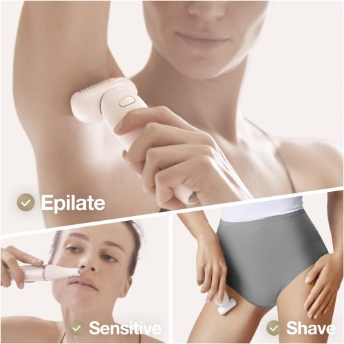 Braun Silk-épil 9 Flex Beauty, SensoSmart technology, Flexible Head