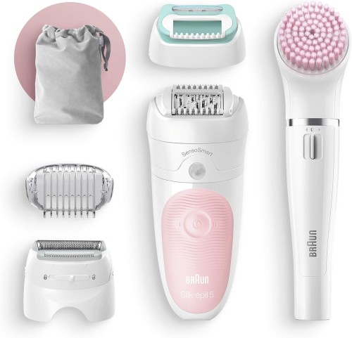 Braun Silk-épil SensoSmart Beauty Set, Cordless, Wet & Dry, 2 Speed Settings