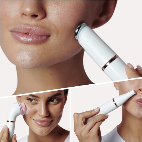 Braun Face Spa Pro 3-in-1 facial epilating, Smart head detection