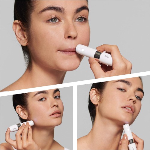 Braun Face Mini hair remover - Smart light, Easy use on challenging areas
