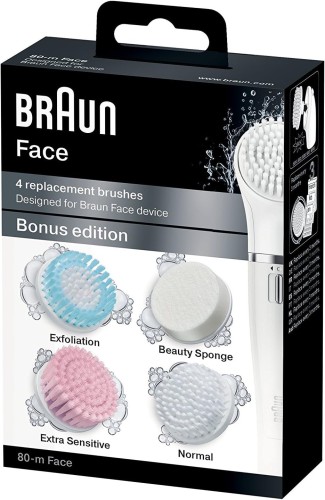 Braun SE80-M Cosmetics absorption, Complete Facial Cleansing Routine