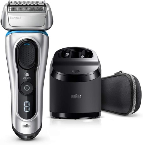 Braun Shaver Series 8, Smart Sonic Technology, 8D Flex head, Wet & Dry