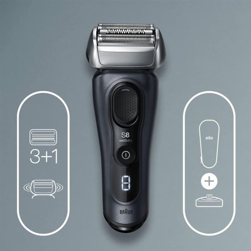 Braun Shaver Series 8, Smart Sonic Technology, Adapts to your beard type