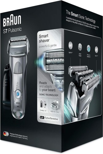 Braun Shaver Series 7, Smart Sonic Technology, 8D Flex head, Wet&Dry