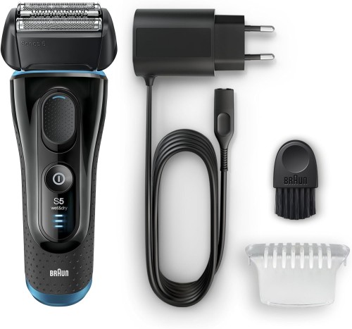 Braun Shaver Series 5, Electric Foil Shaver, AutoSensing, Skin Sensitive, 8-Dire