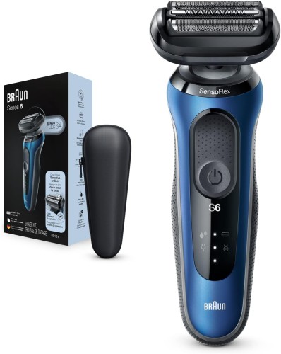 Braun Shaver Series 6, SensoFlex, SensoFoil blades, Li-Ion Battery, Low pressure