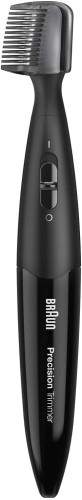Braun precsion trimmer, Two trimming combs, Trim Exact Lengths, Groomed Look