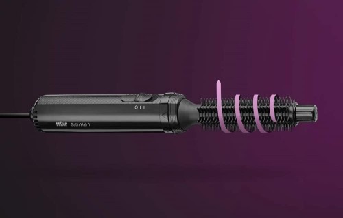Braun Satin Airstyler, 400 Watts Big & Small Brush,Volumizer, Dry & Style