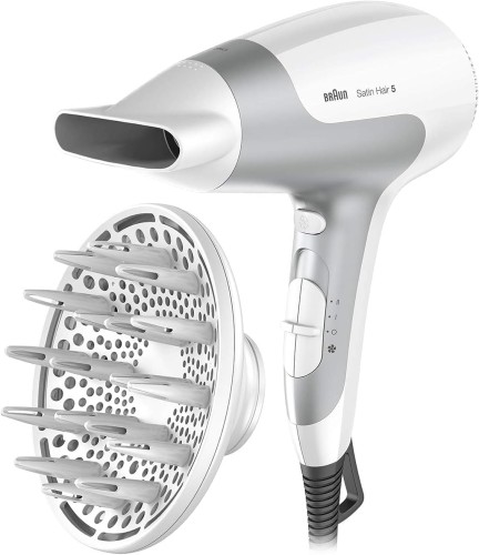 Braun Satin Hair 5 Power Perfection dryer - 2500 Watts Ultra Powerful, Ionic,