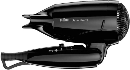 Satin Hair 3 Style&Go Travel Dryer, 1200 Watts, Infrared heating system