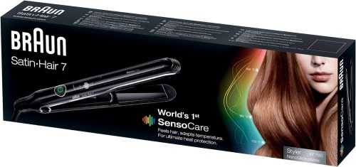 Braun Hair Straightener, Sensocare, Automatic temperature adaption