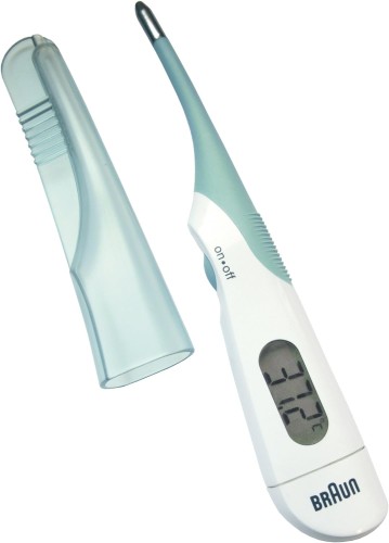 Braun Digital Stick Thermometer - Fast 10 second reading, Sound Fever Alarm