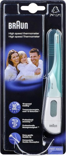 Braun Digital Stick Thermometer - Fast 10 second reading, Sound Fever Alarm