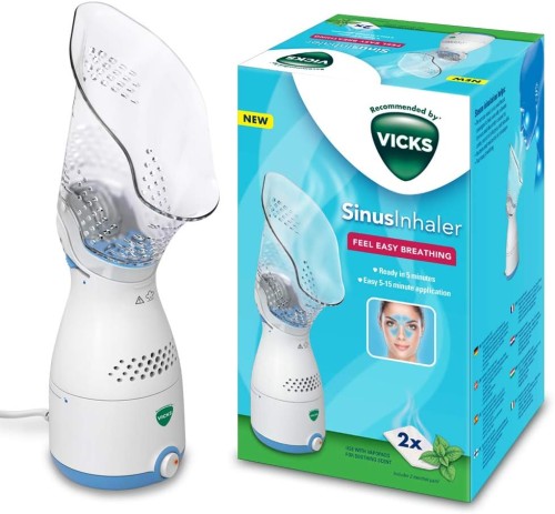 Vicks Sinus Inhaler - 1 Button Operation, Variable steam control, 5- 20 minute