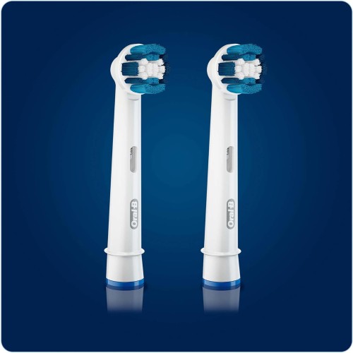 Oral-B FlexiSoft Replacement Brush Heads for daily clean, round bristles