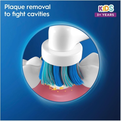 Oral-B Kids Brush heads Starwars; Extra Soft, Gentle on Gums &Tough on Cavitie