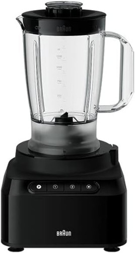 Braun Food Processor 800W with 2.1L food prep bowl & 1.2L blaender, Multi mill