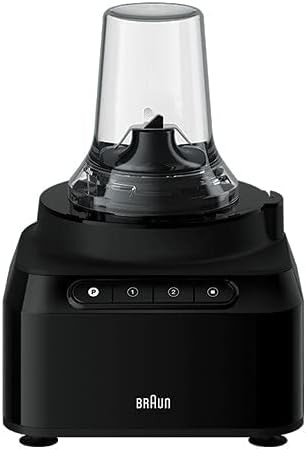 Braun Food Processor 800W with 2.1L food prep bowl & 1.2L blaender, Multi mill