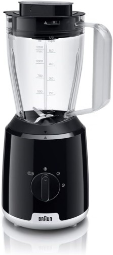 Braun PowerBlend 1 Jug Blender 600 W, 1.2 L blender, 3 way protection 2 speeds