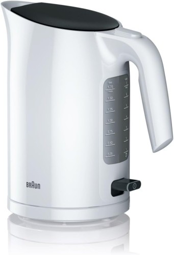 Braun PurEase water Kettle, 3000 watts, 1.7 L, capacity, auto shut-off
