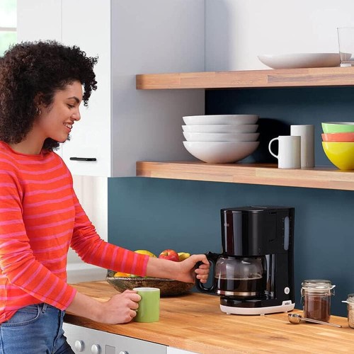 Braun Coffee Maker Breakfast 1,1000W, 10/15 cups, Auto shut-off - Black - KF 110