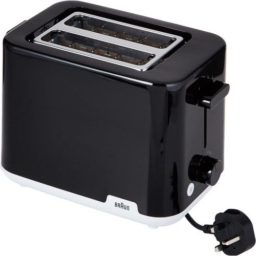 Braun Toaster, 900W, 2 slots, Bun warmer, Intelligent heating control