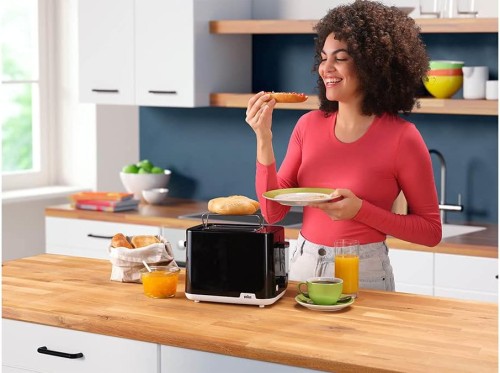 Braun Toaster, 900W, 2 slots, Bun warmer, Intelligent heating control