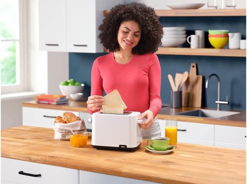 Braun Toaster, 900W, 2 slots, Bun warmer, Intelligent heating control