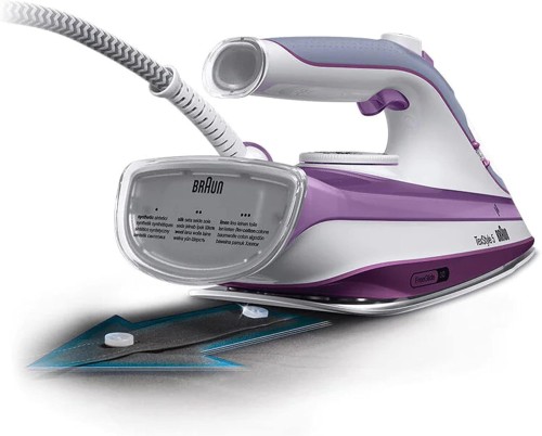 Braun Steam Iron TexStyle 5, 2700 Watts, Super Cermaic Soleplate. FreeGlide 3D