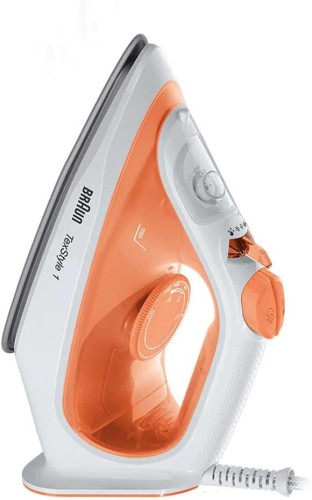 Braun Steam Iron TexStyle 1, 1900 Watts, Non stick soleplate coating