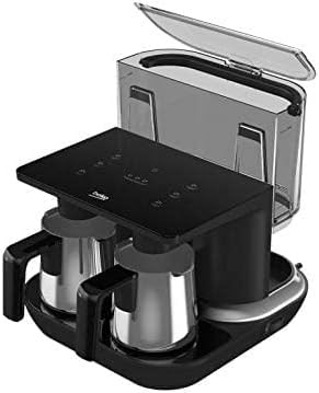 Beko Turkish Coffee Machine - Double Jug, 1100W, 6 Cups, Cook Sense
