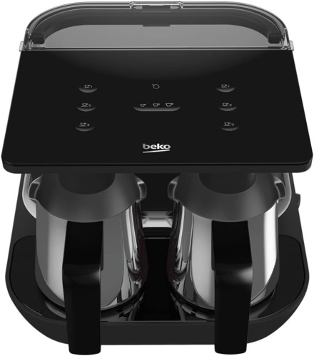 Beko Turkish Coffee Machine - Double Jug, 1100W, 6 Cups, Cook Sense