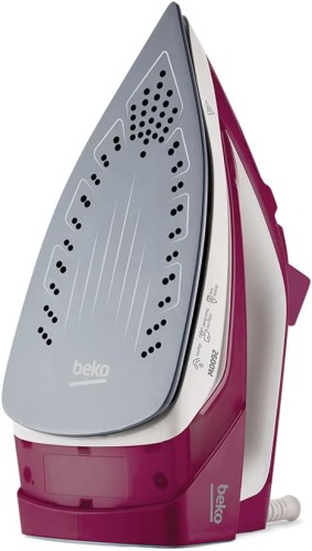 Beko Steam Iron - 2600 Watts. 35 g/min continuous steam, 120 g/min shock steam, 