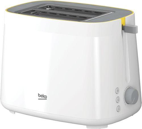 Beko 2 Slice Toaster, 800W, High lift function, Retractable crumb tray, 6 browni