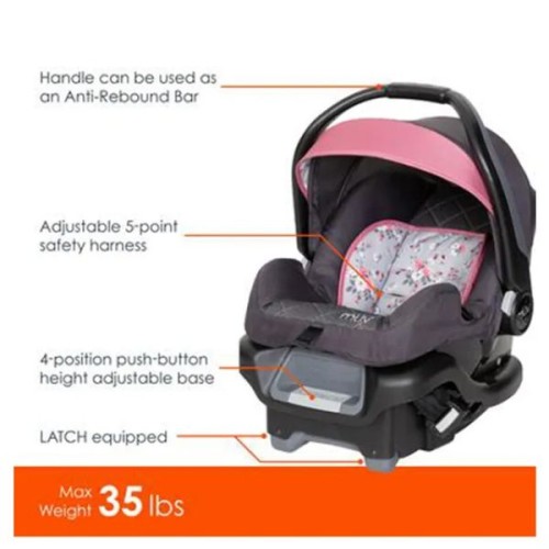 Babytrend Muv Tango Pro Travel System Jaclyn