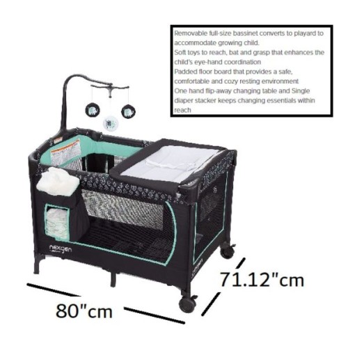 Babytrend Dozy Cozy Nursery Center Sycamora